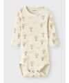 LIL´Atelier - süßer Babybody mit Heißluftballon Print - Turtledove