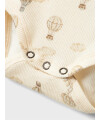 LIL´Atelier - süßer Babybody mit Heißluftballon Print - Turtledove