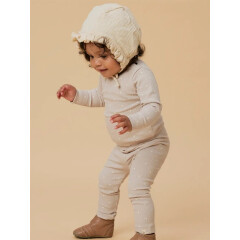 LIL´Atelier - süßer Babybody mit Herzenprint - Grey Moon