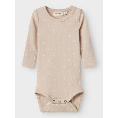 LIL´Atelier - süßer Babybody mit Herzenprint - Grey Moon