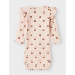 LIL´Atelier - süßer Babybody mit Kirschenprint - Silver Peony