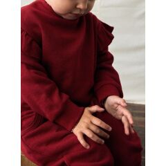 LilAtelier - Sweatpants - Red Dahlia