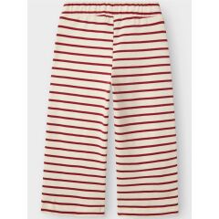LilAtelier - Wide Leg Pants gestreift - Red Dahlia