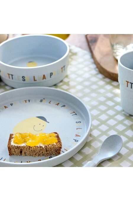 Lässig - Kindergeschirr Set - Happy Fruits Lemon