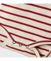 LIL´Atelier - süßer Babybody mit Streifen - Red Dahlia