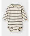 LIL´Atelier - süßer Babybody mit Streifen - Poppy Seed