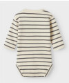 LIL´Atelier - süßer Babybody mit Streifen - Poppy Seed