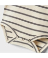LIL´Atelier - süßer Babybody mit Streifen - Poppy Seed