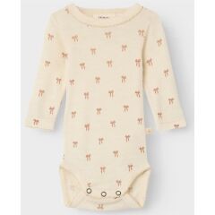 Lil´Atelier - Wolle/ Modal  Body langarm Turtledove Melange