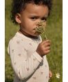 Lil´Atelier - Wolle/ Modal  Body langarm Turtledove Melange