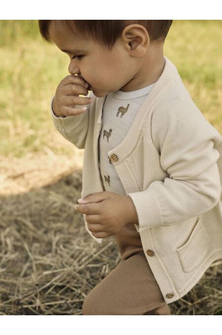 LilLAtelier - Baby  Strickjacke - Turtledove