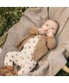 Lil´Atelier - Wolle/Modal - Body langarm Turtledove Melange