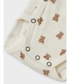 Lil´Atelier - Wolle/Modal - Body langarm Turtledove Melange