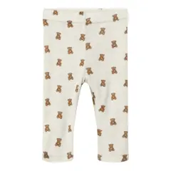 LIL´Atelier - Woll-Legging  - Turtledove Melange