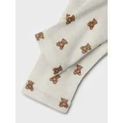 LIL´Atelier - Woll-Legging  - Turtledove Melange