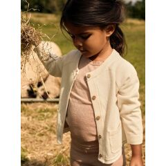 LilAtelier - Kleinkind Woll-Strickjacke - Turtledove Melange