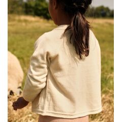 LilAtelier - Kleinkind Woll-Strickjacke - Turtledove Melange