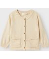 LilAtelier - Kleinkind Woll-Strickjacke - Turtledove Melange