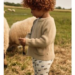 LilAtelier - Kleinkind Woll-Strickpulli - Safari