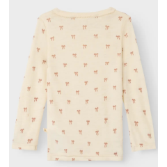 LilAtelier - Kleinkind Woll-Longsleeve - Turtledove Melange