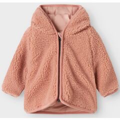 LilAtelier - Baby Teddyjacke - Misty Rose