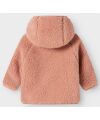 LilAtelier - Baby Teddyjacke - Misty Rose