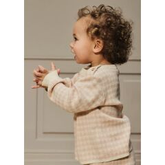 LilLAtelier - Baby  Strickpulli - Cameo Rose