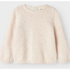 LilAtelier - Kleinkind Strickpulli - Pastel Parchment