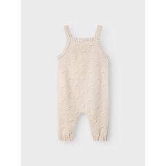 LIL´Atelier - Strick-Latzhose - Pastel Parchment