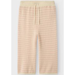 LilAtelier - Wide Leg Strickhose - Cameo Rose