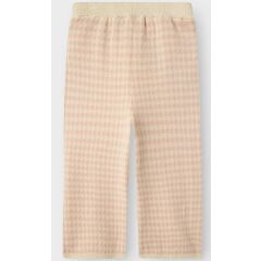 LilAtelier - Wide Leg Strickhose - Cameo Rose