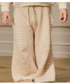 LilAtelier - Wide Leg Strickhose - Cameo Rose