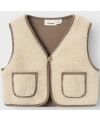 Lil`Atelier - Kleinkind Teddyweste - Turtledove