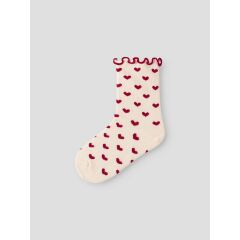 LIL´Atelier - Socken mit Herzenprint - Turtledove