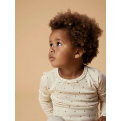 LilAtelier - Kleinkind Longsleeve Herzen - Turtledove