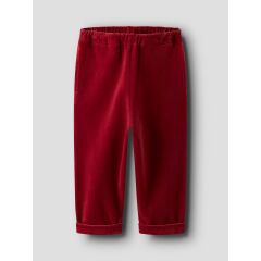 LilAtelier - Coole weite Cordhose - Red Dahlia