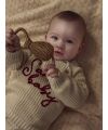 LilLAtelier - Baby  Strickpullie - Santas Baby