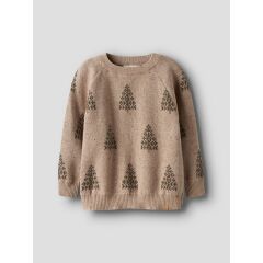 LilAtelier - Kleinkind Strickpulli - Tannenbäume