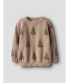 LilAtelier - Kleinkind Strickpulli - Tannenbäume
