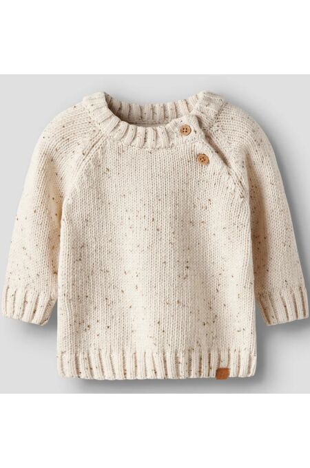 LilLAtelier - Baby  Strickpullie - Turtledove