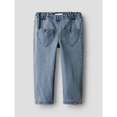 LilAtelier - Loose Jeans - Light Blue Denim