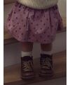 Lill´Atelier - Kleinkind Röckchen mit Punkten - Violet Ice