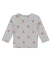 A TINY STORY - Baby Langarmshirt Bärchen - Light Grey Melange