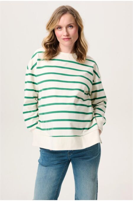 Noppies - Pepe nursing sweater LS - Bosphorus Stripe