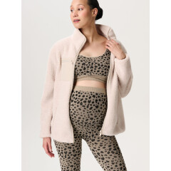 Noppies Maternity - Teddyjacke Faske - light sand