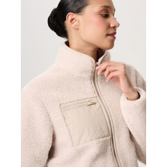 Noppies Maternity - Teddyjacke Faske - light sand
