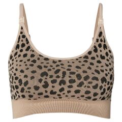 Noppies - Morso Nursing seamless w. all over print - Minimal Leopard