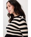 Noppies Maternity - Long Shirt - Dragor - black Stripe