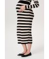 Noppies Maternity - Rock - Fauske - black Stripe