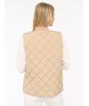 Zwillingsherz - Steppweste kurz - beige